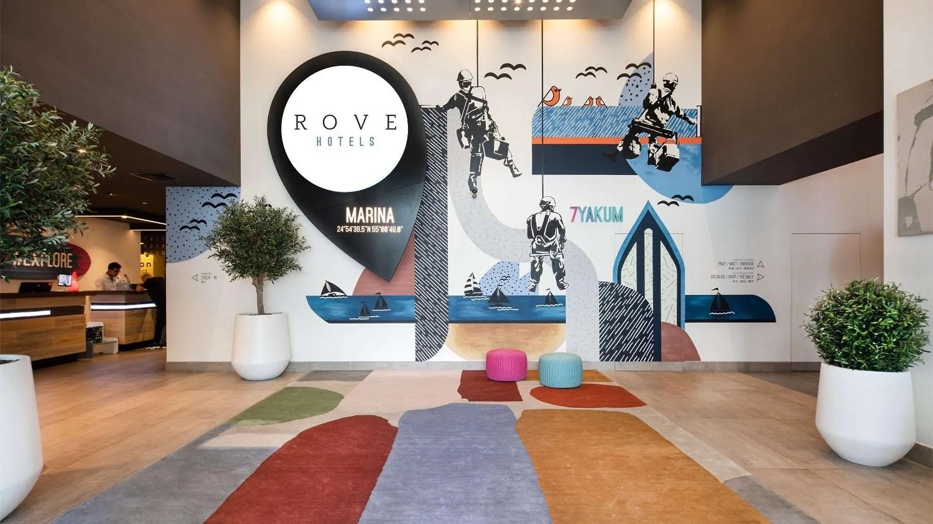 Rove Dubai Marina Otel